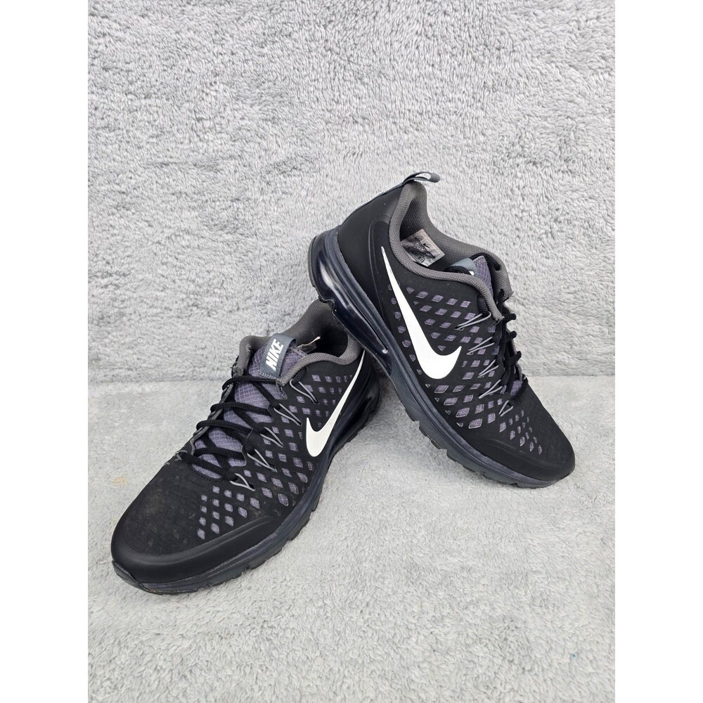 Nike Air Max Supreme 3 Black Anthracite Running Shoes 706993-010 Mens Size 12